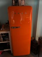 SMEG oranje koelkast FAB28RO (koel en vries), Witgoed en Apparatuur, Koelkasten en IJskasten, Ophalen, 200 liter of meer, 160 cm of meer