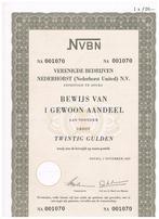 aandeel, Postzegels en Munten, Ophalen of Verzenden, 1970 tot heden, Aandeel