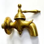 Fraaie grote antieke koperen (messing) kraan, Ophalen of Verzenden, Koper