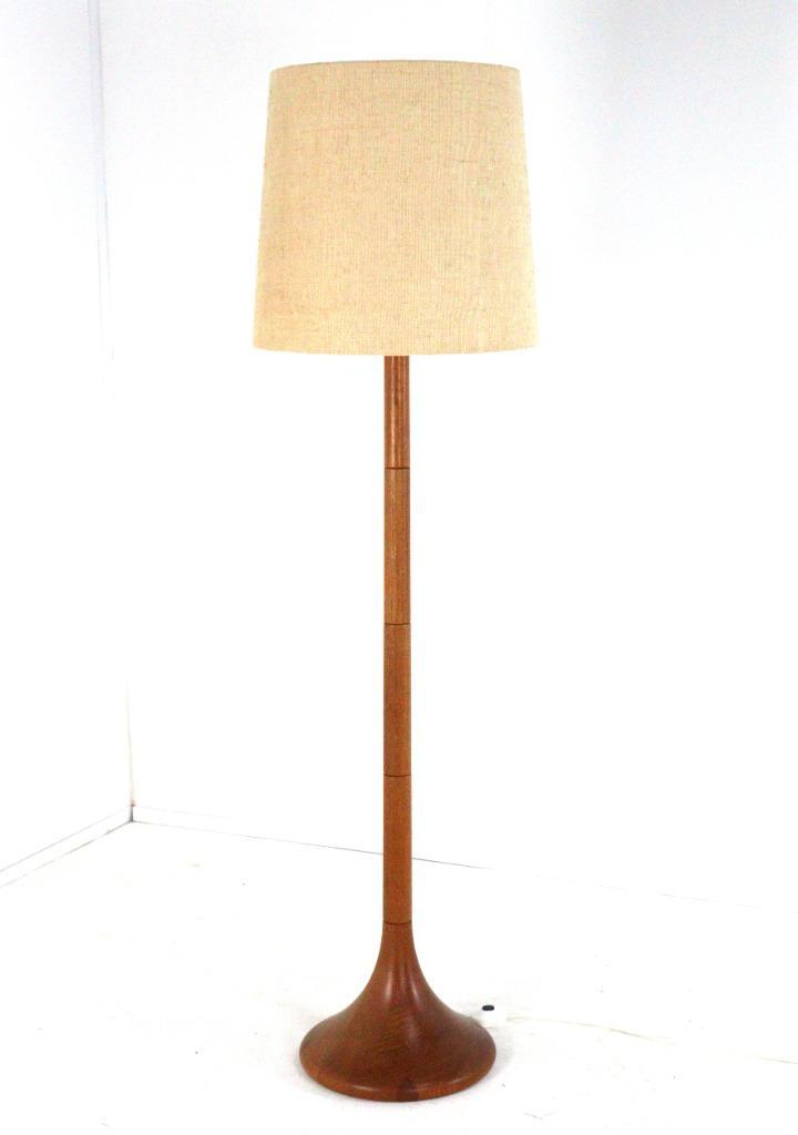 Vintage Dyrlund vloerlamp lamp Deens gratis bezorging teak, Huis en Inrichting, Lampen | Vloerlampen, 150 tot 200 cm, Hout, Verzenden