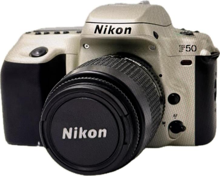 Nikon f50 met Zoomlens 28-80, Audio, Tv en Foto, Fotocamera's Analoog, Gebruikt, Spiegelreflex, Nikon, Ophalen of Verzenden