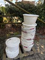 Stapel Gebruikte Emmers, Ophalen, Gebruikt, Kunststof, Met handgreep