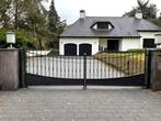 Dubbele poort circa 4.82 breed, Tuin en Terras, Tuinpoorten, Ophalen, 100 tot 150 cm, Zo goed als nieuw, IJzer