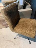 Showroom 4x eetkamerstoelen, Huis en Inrichting, Fauteuils, Ophalen, Zo goed als nieuw, Stof