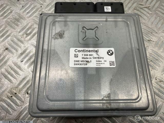 Computer motor n43 motoren 7599881 msd81.2 5wk93729, Auto-onderdelen, Elektronica en Kabels, BMW, Gebruikt, Ophalen of Verzenden