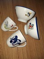 Leuke set: 2 schaaltjes en 2 mokken van Alie Kruse Kolk., Ophalen of Verzenden, Zo goed als nieuw, Overige stijlen, Kop(pen) en/of Schotel(s)