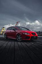 Seat Leon 2.0 Tfsi 16V 213KW 2009 Rood, Stof, Leon, Origineel Nederlands, Handgeschakeld