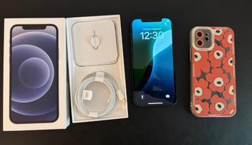 Iphone 12, 256GB, zwart | met doos + nieuwe lader beschikbaar voor biedingen