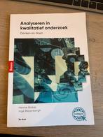 Analyseren in kwalitatief onderzoek (3e druk) - studieboek, Boeken, Verzenden, Gamma, Zo goed als nieuw, Niet van toepassing