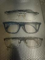 Heren brillen op sterkte - Pierre Cardin, Ray Ban, Tommy, Gebruikt, Zwart, Ophalen of Verzenden, Ray-Ban