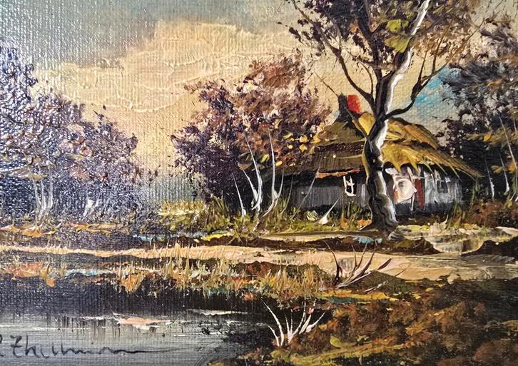 R. Thullemans, Antiek en Kunst, Kunst | Schilderijen | Klassiek, Ophalen of Verzenden