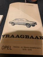 2 informatie boeken voor opel jaren 1975, Ophalen of Verzenden, Gelezen, Opel