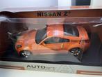 Nissan 350Z Autoart 1:18 sunset orange, Ophalen, Nieuw, Auto, Autoart