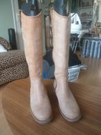 JJ mooie laarzen in roest leer. Maat 37, Hoge laarzen, Beige, JJ, Ophalen of Verzenden