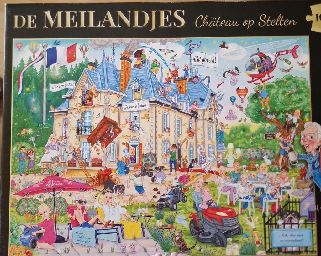 De Meilandjes Château op Stelten Puzzel, Ophalen
