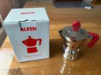 Alessi Percolator Moka (nieuw!), Afneembaar waterreservoir, Espresso apparaat, Nieuw, Gemalen koffie