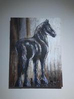 Olieverf schilderij paard, Antiek en Kunst, Ophalen