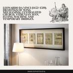 Leonardo da Vinci (1452-1519). Drawings of wing mechanism ed, Ophalen of Verzenden