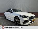 Mercedes C-klasse Estate 200 AMG Line|Adap.Cruise|Stoelverwa, Automaat, 4 cilinders, Met garantie (alle), Wit