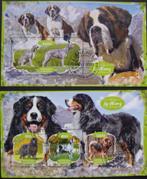 - 882 - 2 Blokken met Diverse Honden rassen. Uit Gabon., Verzenden, Gestempeld, Dier of Natuur