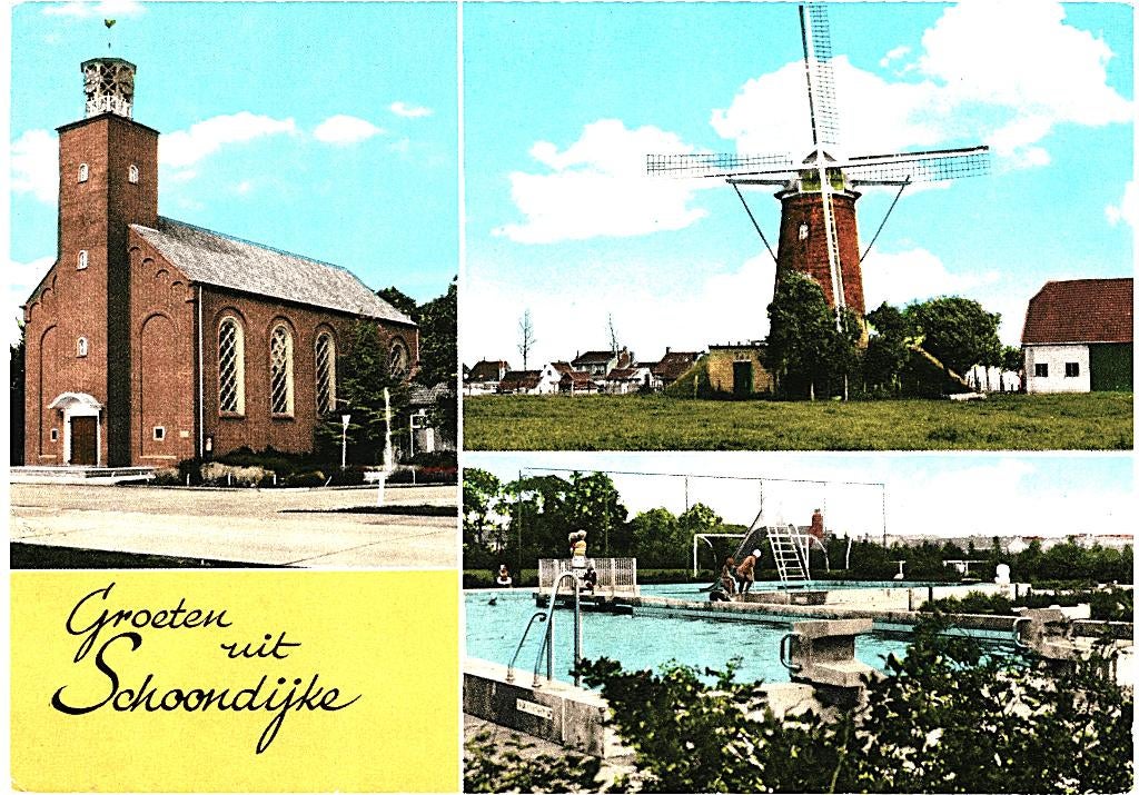 914150	Schoondijke	Zeeland	84	 Gelopen met postzegel, Verzamelen, Ansichtkaarten | Nederland, Gelopen, Zeeland, 1980 tot heden