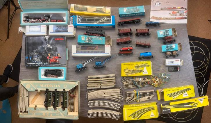 Märklin Treinbaan Onderdelen en Materieel Märklin, Hobby en Vrije tijd, Modeltreinen | H0, Gebruikt, Overige typen, Gelijkstroom of Wisselstroom