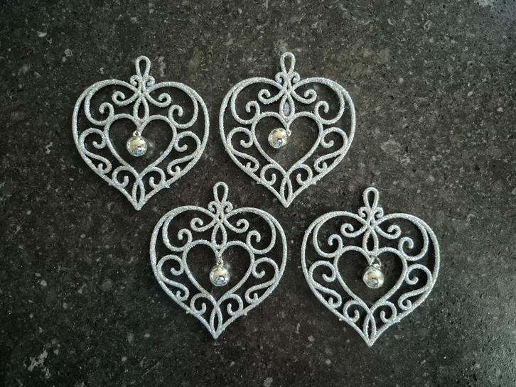 Kerstboomhangers (4 stuks), zgan, Diversen, Kerst, Zo goed als nieuw, Ophalen