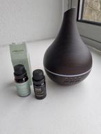 Aroma Diffuser incl. 2 gratis Essential oils!, Kunststof, Verzenden, Zwart, Nieuw