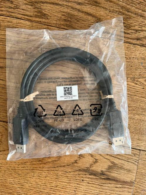 DisplayPort-kabels 1,5m, Computers en Software, Pc- en Netwerkkabels, Nieuw, Ophalen