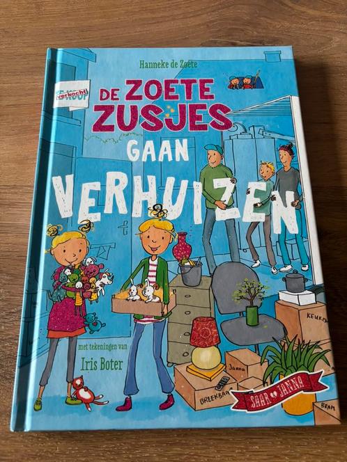 Hanneke de Zoete - De Zoete Zusjes gaan verhuizen, Boeken, Kinderboeken | Jeugd | onder 10 jaar, Zo goed als nieuw, Ophalen of Verzenden