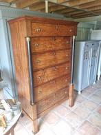 Prachtige Antieke Eiken Chiffoniere Zes Laden Kast, Ophalen
