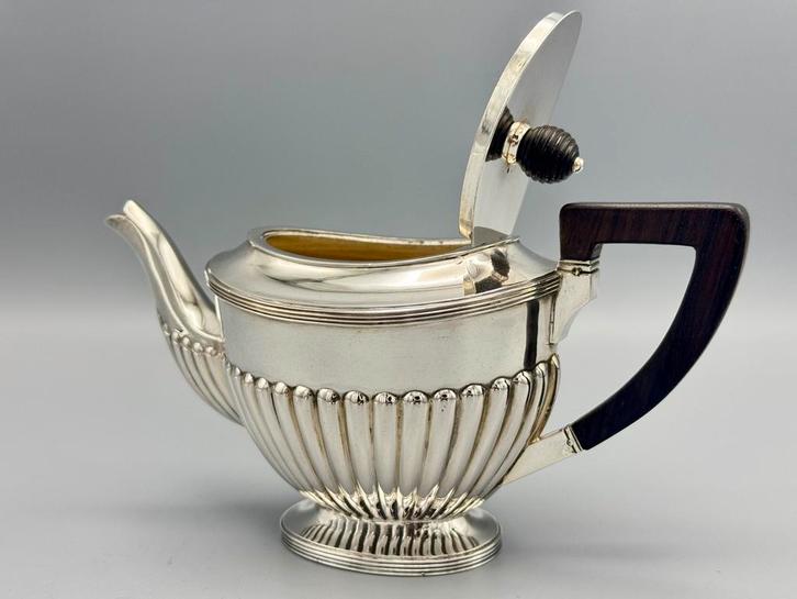 Zilveren trekpotje, Van Kempen, anno 1905, Antiek en Kunst, Antiek | Goud en Zilver, Ophalen of Verzenden