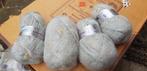 4 bollen grijze wol,  merk trendsailer holland, pyrea, Ophalen of Verzenden, Nieuw, Wol of Garen