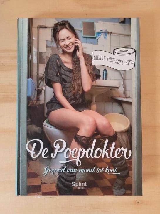 Nienke Tode-Gottenbos - Poepdokter -Gezond van mond tot kont, Boeken, Gezondheid, Dieet en Voeding, Zo goed als nieuw, Ophalen of Verzenden