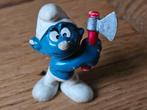 Smurf met bijl peyo Schleich 1976, Ophalen of Verzenden, Gebruikt, Poppetje, Figuurtje of Knuffel
