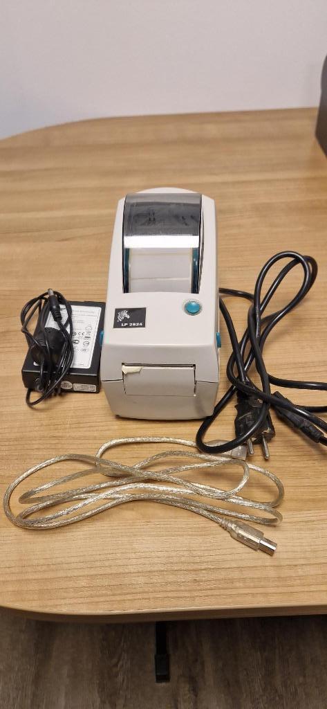 goed werkende ZEBRA LP2824  labelprinter, Computers en Software, Labelprinters, Zo goed als nieuw, Etiket, Ophalen