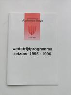 Alphense Boys - AJAX wedstrijdprogramma 1995, Verzamelen, Sportartikelen en Voetbal, Verzenden, Zo goed als nieuw, Ajax