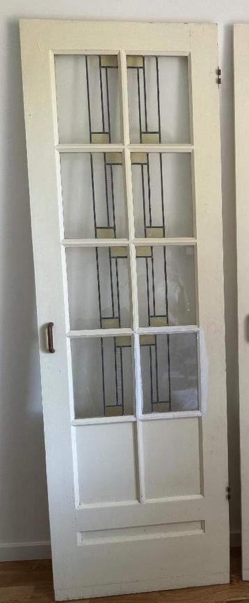 Stained glass single door beschikbaar voor biedingen
