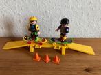 Playmobil vintage skate duo 3709 jaren 90 oud, Ophalen of Verzenden, Zo goed als nieuw, Complete set