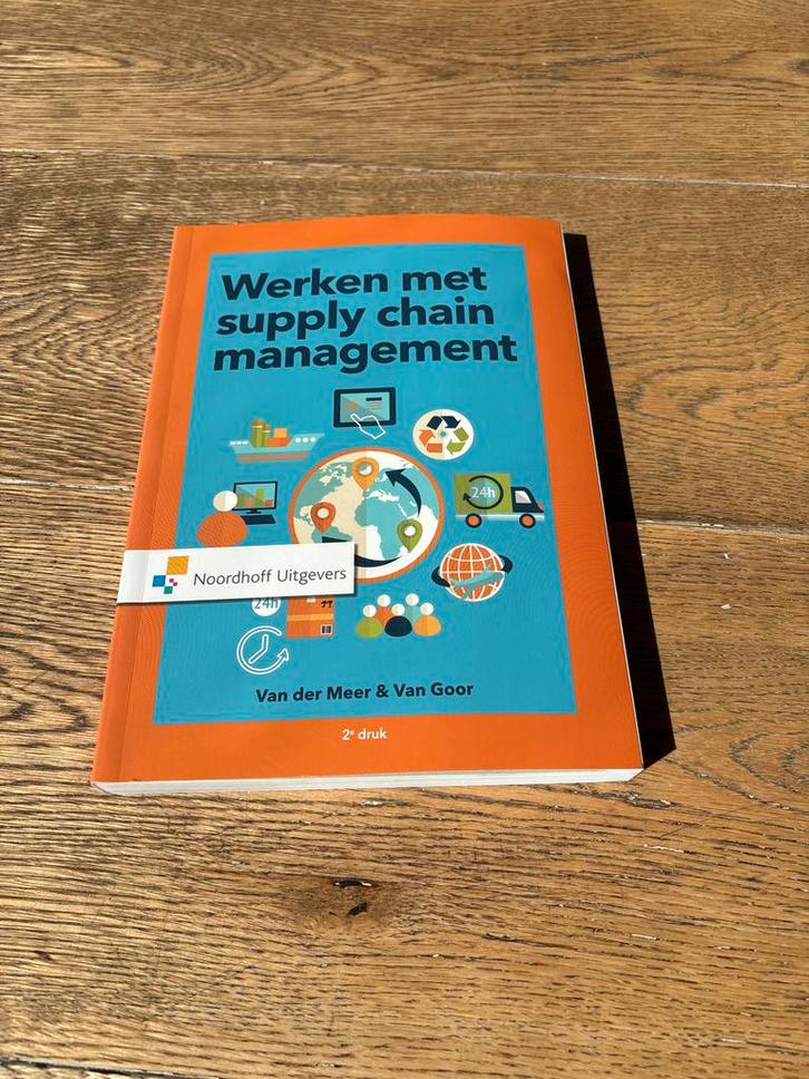 Werken met Supply Chain Management - 2e druk, Boeken, Studieboeken en Cursussen, Zo goed als nieuw, HBO, Gamma, Ophalen of Verzenden