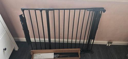 Babydan Flex Traphekje zwart - Nieuw!, Kinderen en Baby's, Traphekjes, Nieuw, Schroefhekje, Metaal of IJzer, 115 cm of meer, Ophalen