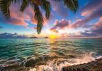 Zonsondergang zeezicht fotobehang *Fotobehang4you, Huis en Inrichting, Verzenden, Romantisch, stand, Hawaii, ondergaande zon