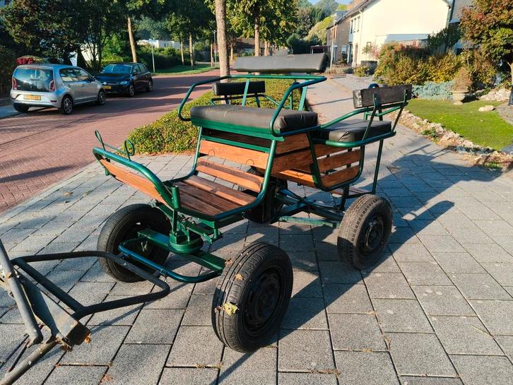 Menwagen, Dieren en Toebehoren, Rijtuigen en Koetsen, Gebruikt, Wagonette, Paard of Pony