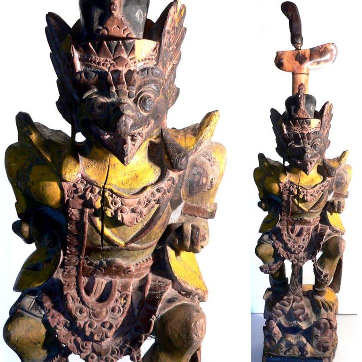 Keris drager PL28 Kris Indonesie Garuda Tribal beeld kunst, Antiek en Kunst, Kunst | Niet-Westerse kunst, Ophalen of Verzenden