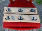 Wand kapstok hout (2x stuks), Gebruikt, Minder dan 100 cm, Hout, Ophalen