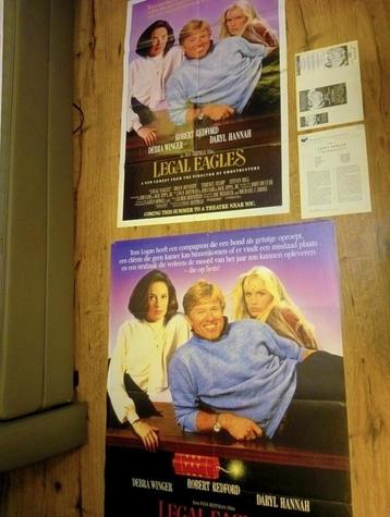 bioscoop poster set ''Legal Eagles''  origineel uit 1986. beschikbaar voor biedingen