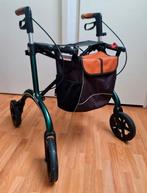 Lichtgewicht rollator Saljol, groen carbon mooie staat, Ophalen, Opvouwbaar, Gebruikt