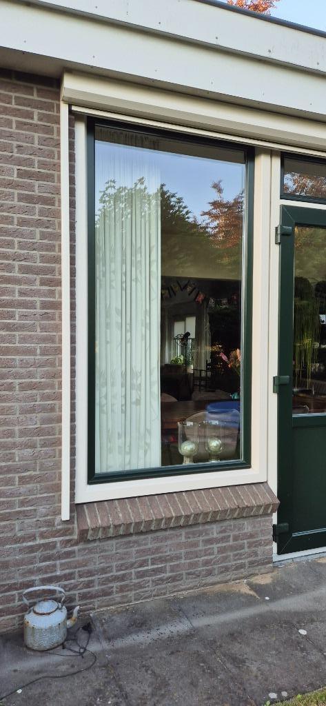 Diverse kunststof kozijnen - 2x Kozijn vast glas  1290x2335, Doe-het-zelf en Verbouw, Kozijnen en Schuifpuien, Raamkozijn, Kunststof
