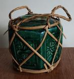 Gemberpot omhult met riet, Ophalen of Verzenden