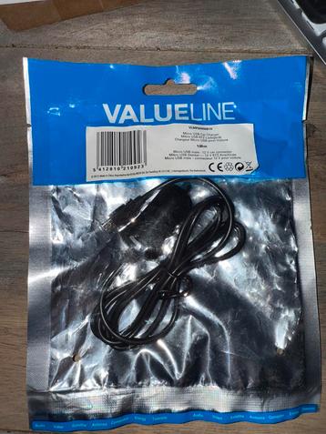 Valueline Autolader Micro-USB 2.1A - Zwart beschikbaar voor biedingen
